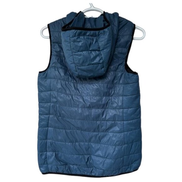 Members Only Lifestyle & Line blue hooded sleeveless puffer vest jacket size M - Picture 3 of 4